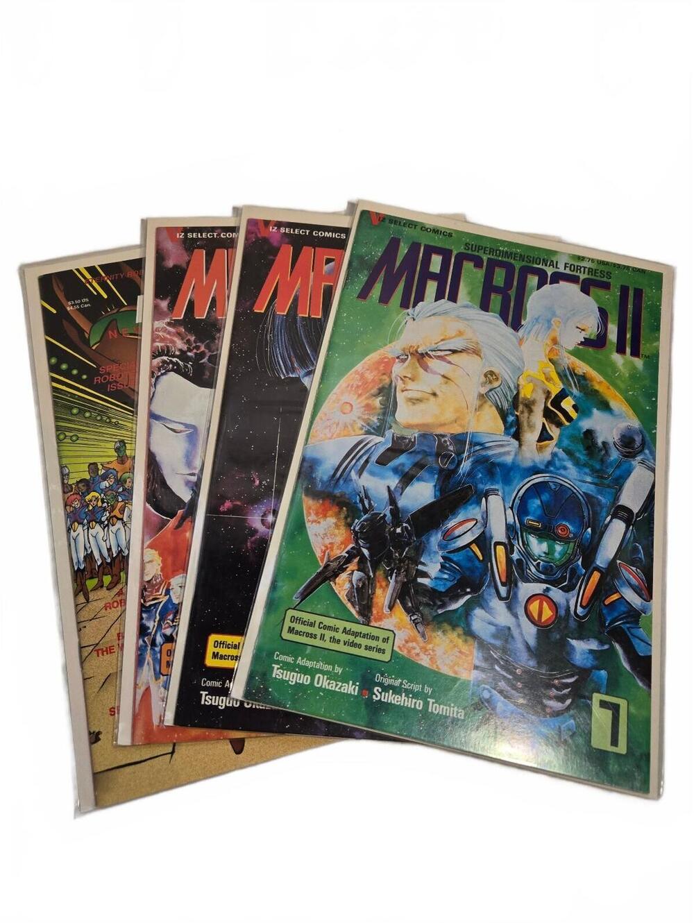 Comic / Macross II & Anime Overwatch Featuring Robotech / Vintage